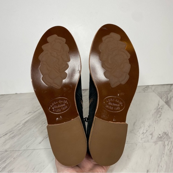 Kork Ease Riley Black Distressed Suede Bootie 7M - Picture 13 of 14